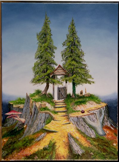 Paesaggio Alberato, 1992 da Trevor Neal